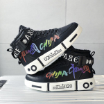 Lastele talvel soojad kingad Spordijalatsid Anime Graffiti Rulajalatsid vabaajajalatsid Vanemate jalatsid 31 valge