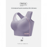 &Otilde;mblusteta Push-Up spordirinnahoidja: Suures suuruses p&otilde;rutuskindel, ilma terasr&otilde;ngata, lai k&uuml;lgtugi naistele 4XL (180-200 lbs, 100BCDE)