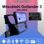 Android Carplay Autoraadio Mitsubishi Outlander 3 2012-2019 jaoks Multimeediam&auml;ngija Peak Unit Stereo GPS-navigatsioon BT WIFI 2+32GB 1+16GB,A