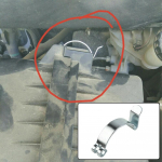 1 tk Klambrid Auto &otilde;hufiltri puhasti kvaliteetne metall