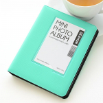 3-tolline PVC tasku fotoalbum Instax Mini 8/9/11 album t&uuml;hi mini Instax mini fotoalbum sinine