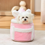 Talvine kahe &otilde;laga lemmiklooma seljakott Pesa kaasaskantav soe kassi kott Beebi kassipesa V&auml;ike koera koera pesa lemmiklooma pesa S 26*18*18cm