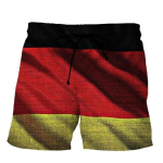 Saksamaa L&uuml;hikesed P&uuml;ksid Kiiresti Kuivavad Kotkas MMA Kickpoks UFC Muay Thai T-s&auml;rk Graafiline Retro Vintage 3D Tr&uuml;kk Mehed Naised Unisex L&uuml;hikeste Varrukatega &Uuml;mara Kaelusega 4XL