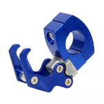 Pakikottide riidepuu kiiver k&uuml;&uuml;nis konks Hoiukoti hoidik Moto-tarvikud Mootorratta jalgratta konks kaasaskantav Lihtne paigaldada 4 v&auml;rvi alumiiniumsulamist Red