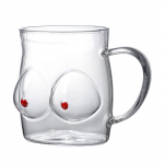 Loov kehakuju klaasist tass viskiklaasid veinishotiklaas seksika naise kuju rind &otilde;lleklaas viina viski &otilde;lle jaoks 480ml valge