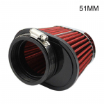 51/55/60 mm mootorratta auto &otilde;hufilter suure vooluhulgaga sisselaskefilter sisselaskefilter Sport Power Mesh koonus k&uuml;lma &otilde;hu induktsioon