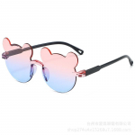 Mood &otilde;ues lastele Prillid Lastele P&auml;ikeseprillid Karu kuju Trendikad t&uuml;drukud Multifilmid Prillid Varjud Pimestusvastased poisid 1PCS