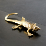 Moodsad Creative Brass Golden Lizard kaunistused Model Room Hotel Villa elutuba Kontor Kerged luksuslikud pehmed kaunistused