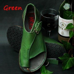 Suvemood naiste suures suuruses pandlaga sandaalid Retro &uuml;hev&auml;rvilised lamedad kingad naistele 35 pruun