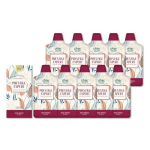 Kirania self-quick gray hair dye 10p, wine brown, 1 pc. white