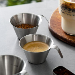 100 ml roostevabast terasest m&otilde;&otilde;tetass espresso v&auml;ike kohvi-piimakann Barista m&otilde;&otilde;duga k&ouml;&ouml;git&ouml;&ouml;riistad