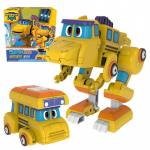 Uusimad ABS Min Deformation Gogo Dino tegevusfiguurid REX Transformation Auto Lennuk Mootorpaat Kraana Dinosaurused lastele