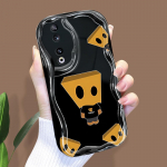 Armas koomiksimustriga kreemjas tekstuuriga korpus Lainelise servaga pehme silikoonkaanega telefoni&uuml;mbris Huawei Honor Infinix Tecno iPhone'i jaoks Tecno Spark Go 2025 puhas