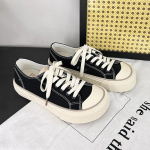 Moekad tennised naistele l&otilde;uendist kingad disainer n&ouml;&ouml;rsaapad vulkaniseeritud kingad noortele t&auml;navakaubad &otilde;pilastele madal platvorm tossud EUR 35 must