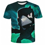 Pol&uuml;ester Kiirelt kuivav BRAWL STARS Meeste Topid Suvised Laste Vabaaja Mugavad Kiirelt kuivavad Hingavad Laste T-s&auml;rgid Riided XXS-6XL 12 XXS