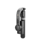 K&auml;eshoitav gimbal-stabilisaator nutitelefonile, 1-teljeline, selfipulgaga, statiivi alus, juhtmevaba Bluetooth-pult iPhone'ile ja Androidile Black