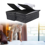 Hook and Loop Tape Fastener Strip Easy to Use Interlocking Multipurpose for Office Indoor 6cmx6cm_Square 24pcs
