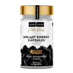 Kapiva Shilajit/Shilajeet Energia 60 kapslit | Valmistatud 100% puhta Shilajitiga