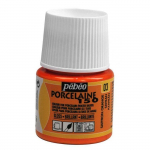 Peinture porcelaine - P&eacute;b&eacute;o - 150 Brillant - Safran N&deg;03 - 45ml - Couleurs brillantes et opaques