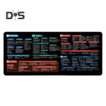 40x90cm suur arvuti hiirepadi kaasaskantav veekindel Office Power Point Excel Wordi kiirklahvid lauamatt libisemiskindel lauaarvuti hiirepadi arvutitarvikud E