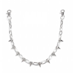 Euroopa-Ameerika Hip-Hop Punk Neetidega Ripats P&uuml;ksikett - Tume Stiil V&ouml;&ouml;ahel Naistele