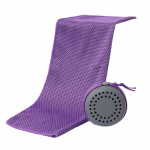 Sportlik r&auml;tik suvine jahutava tekstuuriga jooga j&otilde;usaali r&auml;tik Kerge hingav pehme kohev kokkupandav jooksur&auml;tik sinine