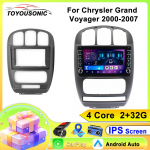 TOYOUSONIC 2 Din Android13 Chrysler Grand Voyagerile 2000-2007 Autoraadio Multimeediapleier GPS-navigatsioon Autoradio Carplay Pea&uuml;ksus