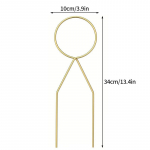 Aiaprojekt Taimede Ronitugi Raam Loominguline Taimevai Metallist Taimekinnitusvarras Viinapuu Ronimisv&otilde;re Lillepoti Alus