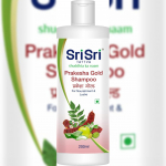 Sri Sri TATTVA shuddhta ka naam Prakesha Gold Shampoo For Nourishment & Lustre, 200 ml (Pack of 2)