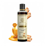 Khadi Natural Woody Sandal & Honey Hair Cleanser, 210ml