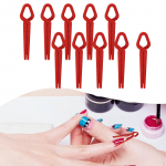 10x Nail Polish Protector for Fingers Manicure Tools Quick Building Tips Clips Easy to Use
