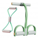 Kaheksakujuline takistuskumm 6-toruline pedaaliga t&otilde;mbaja k&auml;epidemega Multifunktsionaalne elastne jooga istesset&otilde;usude t&otilde;mbek&ouml;is Mehed Naised Pedaaliga pinguti treeningseade C