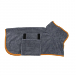 Lemmiklooma hommikumantel reguleeritav imav r&auml;tik suurele keskmisele v&auml;ikesele koerale &uuml;likiiresti kuivav niiskusvannimantel XS