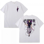 Jaapani anime Jujutsu Kaisen Satoru Gojo T-s&auml;rgid Unisex naiste riided Unisexga mood O-kaelusega l&uuml;hikeste varrukatega T-s&auml;rk T&auml;navar&otilde;ivad 2XL