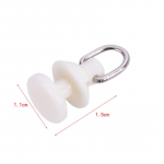 20 tk Kardinate r&ouml;&ouml;baste liugur Kardinakonksu rullikud Kardinaliistude tarvikud valge