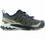 Salomon XA PRO 3D V9 - Herren Wanderschuhe Trail-Running Schuhe Blau 474675 ORIGINAL EU 44 2/3 UK 10