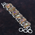 Etioopia opaal maatriksopaalis k&auml;ev&otilde;ru v&auml;&auml;riskivi unikaalsed ehted 925 sterlingh&otilde;be reguleeritava keti k&auml;ev&otilde;ru k&auml;sitsi valmistatud k&auml;ev&otilde;ru kingitused emale