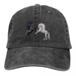 Vabaaja pesapallim&uuml;ts Unisex m&uuml;tsid Naiste visiirikaitse Snapback Horse Animal Caps One Size