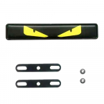 1 tk LED-embleemi deemonsilm auto esiv&otilde;re tagalaua m&auml;rgi valgustusega kleebis