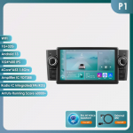 Ossuret Navi Peaseade Carplay 4G WIFI Intelligentne 7862 2din RDS Android Autoraadio Fiat Grande Punto Linea Autoraadio Multimeedia Video M&auml;ngija GPS-iga P1 4Core 1G 32G AI