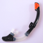 T&auml;ielikult kuiv hingamistoru/silikoonist snorgeldamistoru S12 must