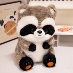 35/45cm Istuv Multikas Koala Pesukaru Punane Panda Nukk Pl&uuml;&uuml;sist M&auml;nguasi T&auml;idetud Kawaii Loomaaia Loom Pl&uuml;&uuml;sist S&uuml;nnip&auml;evakink 35cm