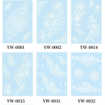 Luminous Tattoo Stickers, India, Hannah Tattoo Stickers, Lace Tattoo Stickers, Hollow Out, Henna Tattoo on Hands, Ball Decoration 110 * 153mm