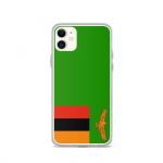 Coque T&eacute;lephone Drapeau Zambie &ndash; iPhone 11
