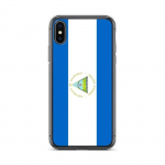 Coque T&eacute;lephone Drapeau Nicaragua &ndash; iPhone XS