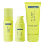Hyphen igap&auml;evane n&auml;ohooldusrutiin kombineeritud ja rasusele nahale | 3-astmeline n&auml;okomplekti rutiin n&auml;oseerumi, n&auml;okreemi ja p&auml;ikesekaitsekreemi SPF 50-ga