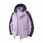 Kolm &uuml;hes m&auml;gituulekindel ja veekindel r&uuml;nnak&uuml;likond, meeste ja naiste suuremate suuruste jakk, paaride v&auml;lis&otilde;hu matkamine S lilla