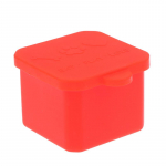 Silikoonist Bento Box maitseainekarpi kastmejagaja tass kaanega Ruudukujuline ristk&uuml;likukujuline maitseainete hoiukarp Korduvkasutatav laste l&otilde;unakarp