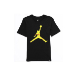 Air Jordan Lendav Logo Spordiklassika L&uuml;hikeste Varrukate T-s&auml;rk Meeste Topp Must AQ0693-010 S