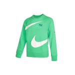Nike Swoosh Ft Crew Suure Logotr&uuml;kiga Kootud Pullover Dressipluus Meeste Dressipluus Roheline DD6097-362 L